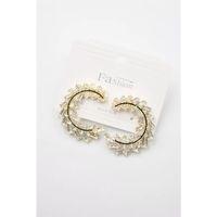 Zirkon Taşlı Küpe - Altın