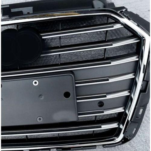 Audi A3 Uyumlu 13-17 Panjur S3 Siyah-Krom