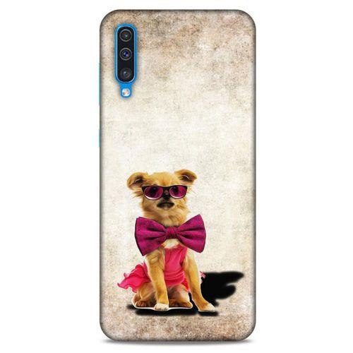 Samsung Galaxy A50 Kılıf Köpek Kıyafetleri (14) Lansman Kılıf Chihuahua Papyon