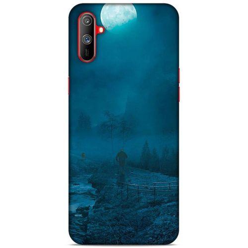Lopard Oppo Realme C3 Uyumlu Kılıf Gece'S (45) Liquid Air Kılıf Turkuaz