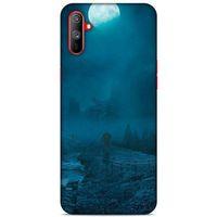 Lopard Oppo Realme C3 Uyumlu Kılıf Gece'S (45) Liquid Air Kılıf Turkuaz