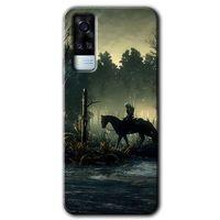 MRCİLETİSİM Vivo Y53s Kılıf HD Desen Baskılı Arka Kapak + Temperli Cam - Savaşçı