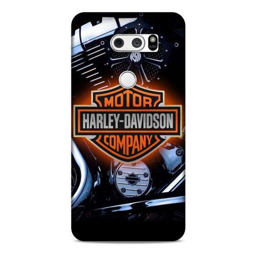 LG K50S Uyumlu Kılıf Motorsiklet (13) Silikon Kap Harley Davidson