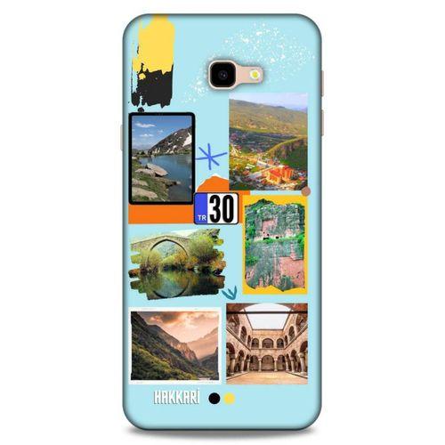 Lopard Samsung Galaxy J4 Plus Uyumlu Kılıf Şehirli ※ (30) Hakkari Silicone Case