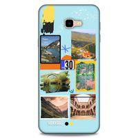 Lopard Samsung Galaxy J4 Plus Uyumlu Kılıf Şehirli ※ (30) Hakkari Silicone Case