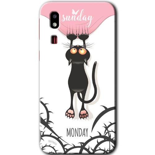 Galaxy A2 Core Kılıf HD Desen Baskılı Arka Kapak - Dark Sunday