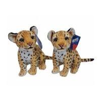 PL50134 25 CM OTURAN KÜÇÜK KAHVERENGİ LEOPAR-HLY