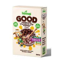 Hünnap Hünnap Keçi Sütlü Kakao ve Vitamıin Tahıllı Glutensiz Gevrek 240 Gr