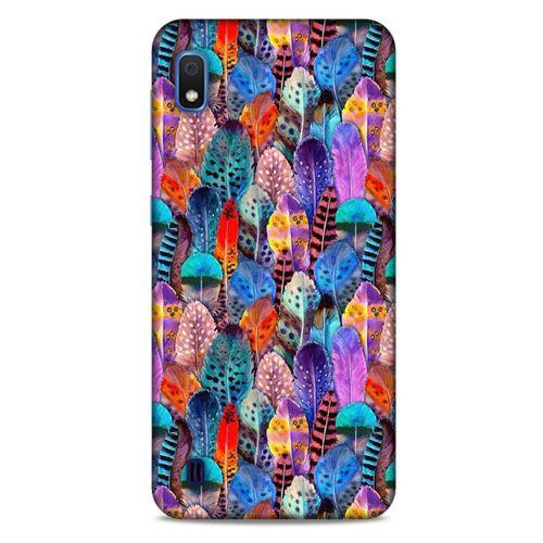 Samsung Galaxy A10 Kılıf Desenli Özel Seri Tüyler (39) Liquid Crystal Kılıf