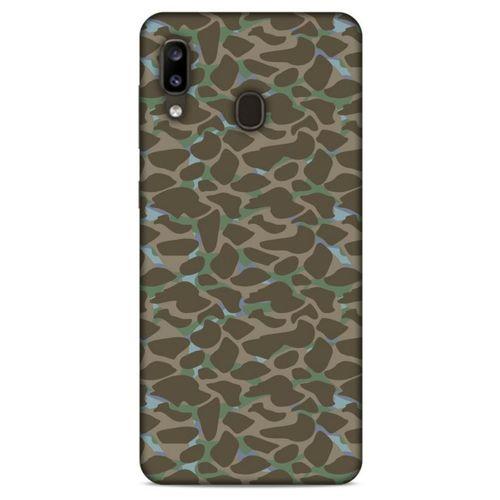 Kamuflaj 91 Samsung Galaxy A20 Kılıf Silikon Kapak