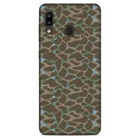 Kamuflaj 91 Samsung Galaxy A20 Kılıf Silikon Kapak