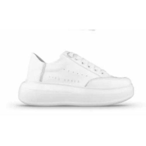 MP 252-6307 Beyaz Kadın Bağcıklı Spor Ayakkabı