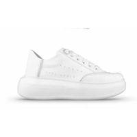 MP 252-6307 Beyaz Kadın Bağcıklı Spor Ayakkabı