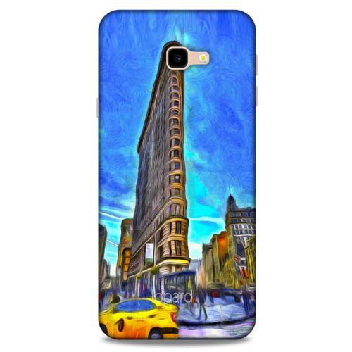 Samsung Galaxy J4 Plus Kılıf Dünya Mimarisi (7) Telefon Kılıfı Flat Iron New York