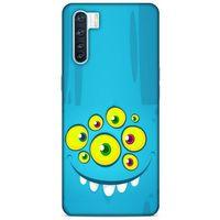 Emojix (100) Oppo A91 Kılıf Silikon Kapak Desenli