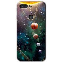 General Mobile GM 9 Pro HD Baskılı Kılıf + 9D Tam Ekran Koruyucu - Cosmos