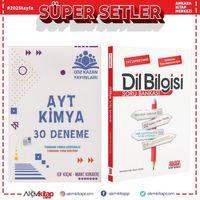 Çöz Kazan AYT Kimya Deneme ve AKM Dil Bilgisi Soru Bankası Seti 2 Kitap