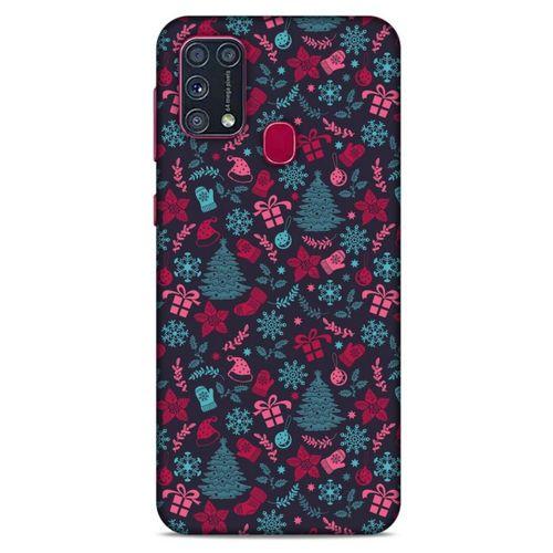 Yılbaşı Süsleri 35 Samsung Galaxy M31 Kılıf Silikon Kapak