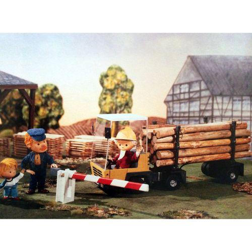 Sandmann Jon Blund Kamyon Römorku (Bu ürün Sadece Plastik parçadır - Almadan Önce Soru Sorabilirsiniz)