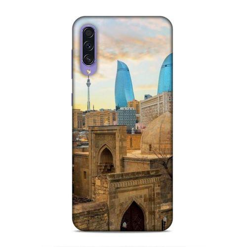 Samsung Galaxy A50s Uyumlu Kılıf Azarbaijan (11) Tam Koruma Ateş Kuleleri