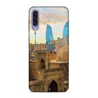 Samsung Galaxy A50s Uyumlu Kılıf Azarbaijan (11) Tam Koruma Ateş Kuleleri