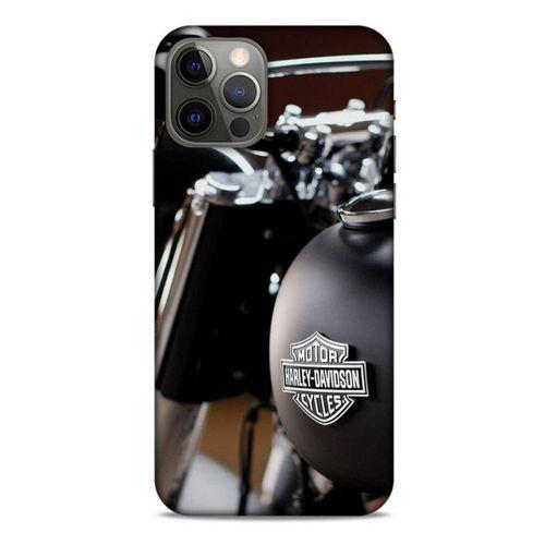 Apple iPhone 12 Pro Uyumlu Kılıf Motorsiklet (48) Bumper Kılıf Harley