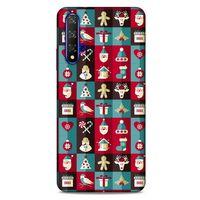 Yılbaşı Süsleri 17 Huawei P Smart S Y8P Kılıf Silikon Kapak
