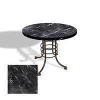 Dockers Buket Mega Laminat Yuvarlak Mutfak Masası Q110 - Temperado