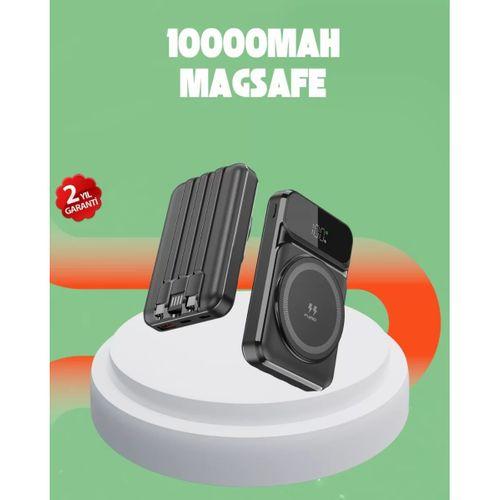 10000 Mah Kablosuz Hızlı Şarj Destekli Powerbank – 15w, Pd20w, Type-c Girişli