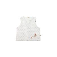 Bistyle I Am So Bear Çift Taraflı Bebe Yelek 18103 Bej Ekru