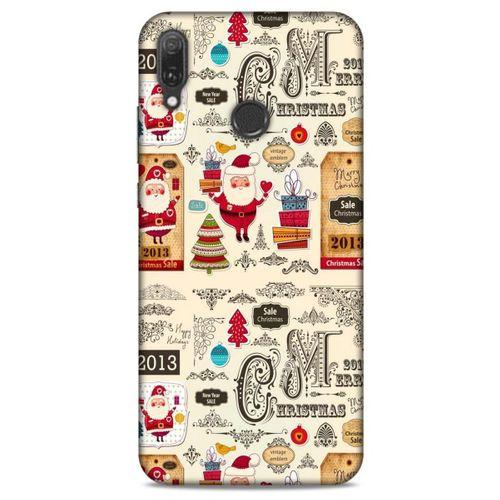 Retro (44) Desen Tough Armor Kılıf Renkli Huawei Y9 2019 Kılıf