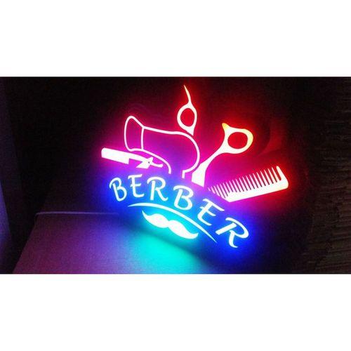 Berber Led Neon Tabela KUMANDALI 16 RENK 54x40cm