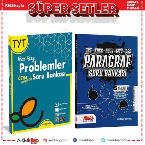 Endemik Problemler ve Ankara Kitap Merkezi Paragraf Soru Bankası Seti 2 Kitap