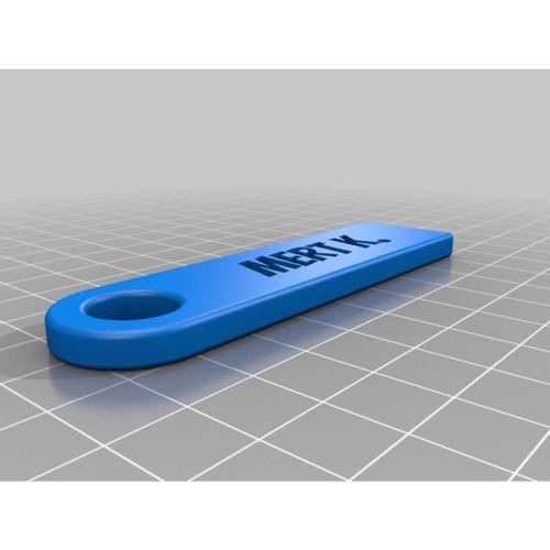 Özelleştirilmiş Kişisel Anahtarlık (Bu ürün Sadece Plastik parçadır - Almadan Önce Soru Sorabilirsiniz)