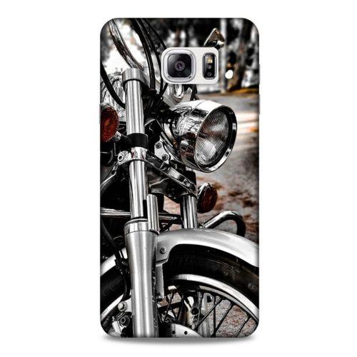 Samsung Galaxy Note 5 Uyumlu Kılıf Motorsiklet (49) Ultra Silikon Kılıf Harley