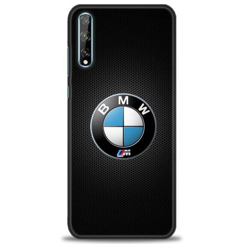 Huawei P Smart S Kılıf HD Baskılı Kılıf - Bmw + Tam Ekran Koruyucu