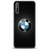 Huawei P Smart S Kılıf HD Baskılı Kılıf - Bmw + Tam Ekran Koruyucu