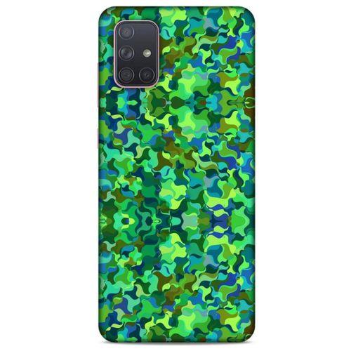 Kamuflaj 38 Samsung Galaxy A71 Kılıf Silikon Kapak