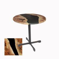 Dockers Halley Yuvarlak ESB Masa Çap 90cm - (Werzalit, Wermodin ve Allzalit Tabla) - Epoxy