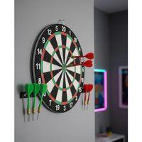 Şık Tasarımlı Dart Tahtası 12 İnç Dayanıklı Ahşap Gövde