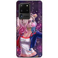 Samsung Galaxy S20 Ultra Uyumlu Kılıf Harley Quinn (3) Kapak Mor