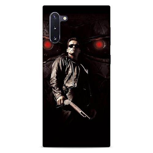 Lopard Samsung Galaxy Note 10 Uyumlu Kılıf IMDB Film (42) Rugged Armor Kılıf Terminator