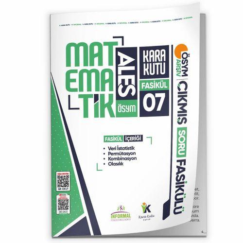 2026 ALES Matematik Kara Kutu 7 Fasikül ÖSYM Çıkmış Soru Bankası PERMUTASYON-OLASILIK Modüler Set