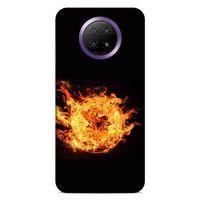 Lopard Xiaomi Redmi Note 9 5g Uyumlu Kılıf FireX (31) TPU Kılıf Fireball