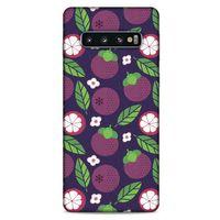 Frutix Mangosteen 01 Samsung Galaxy S10 Kılıf Desenli Silikon