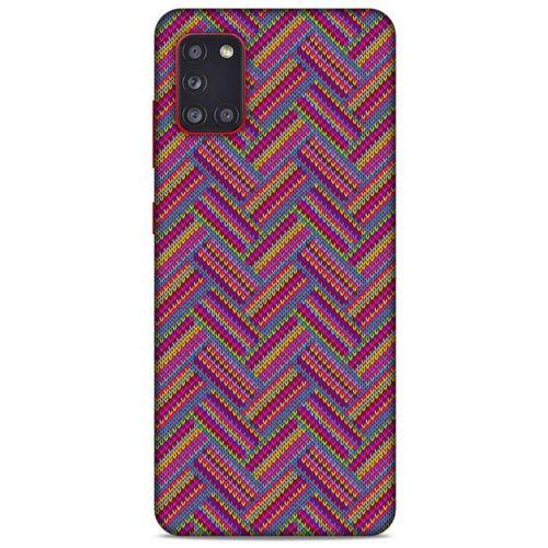Kazak (31) Desenli Silikon Kapak Telefon Kabı Samsung Galaxy A31 Kılıf