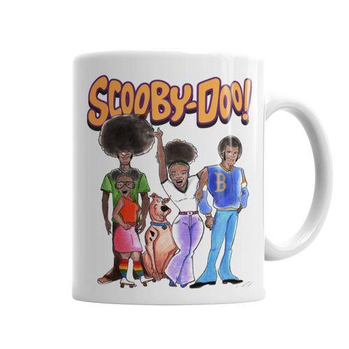 Afro Scooby Exclusıva Do Canario Bastardo Kupa Bardak Porselen