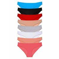 8 adet Süper Eko Set Likralı Kadın Slip Külot Set 2