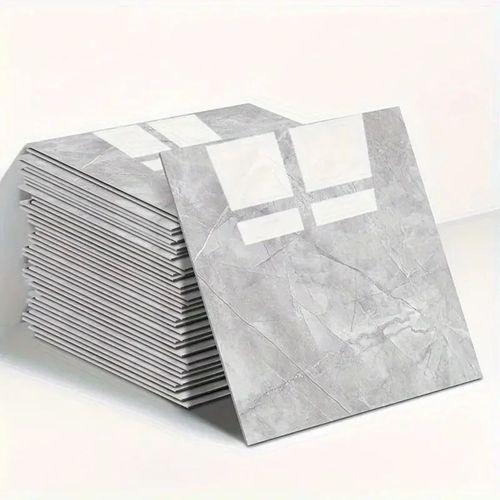 Gri Mermer Desen Duvar Sticker (30*30)