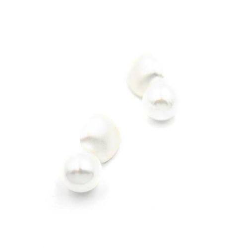 İncili Küpe - Gümüş